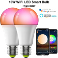 Светодиодная лампа E27 9W Smart Wifi Bulb LED